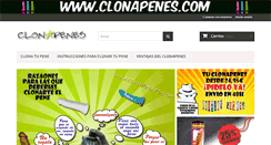 Desktop Screenshot of clonapenes.com